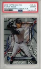 2018 Topps High Tek Aaron Judge Magma Diffractor Black 24/50 PSA 8 Yankees NM-MT