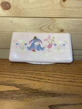 Disney Baby Winnie The Pooh Eeyore  Piglet Compact Travel Wipes Case Container