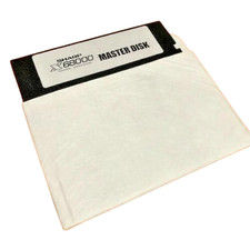 Sharp X68000 MASTER DISK System Disc in English Floppy 5.25 5 1/4 NEW SCSI SASI