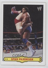2012 Topps Heritage WWE Ringside Action Spike Piledriver Don Muraco #49 1z6
