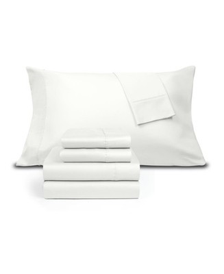 Platinum Performance 1800 Thread Count 6pc Cotton Blend Sheet Set, Queen - White