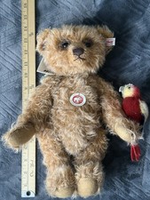 Steiff Mohair Alexander With Parrot 034978