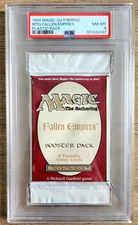 MTG - Fallen EMPIRES - Sealed Booster Pack - PSA 8. More MTG In My Store.