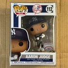 Funko Pop! Aaron Judge #112, New York Yankees, Away Jersey, MLB Baseball