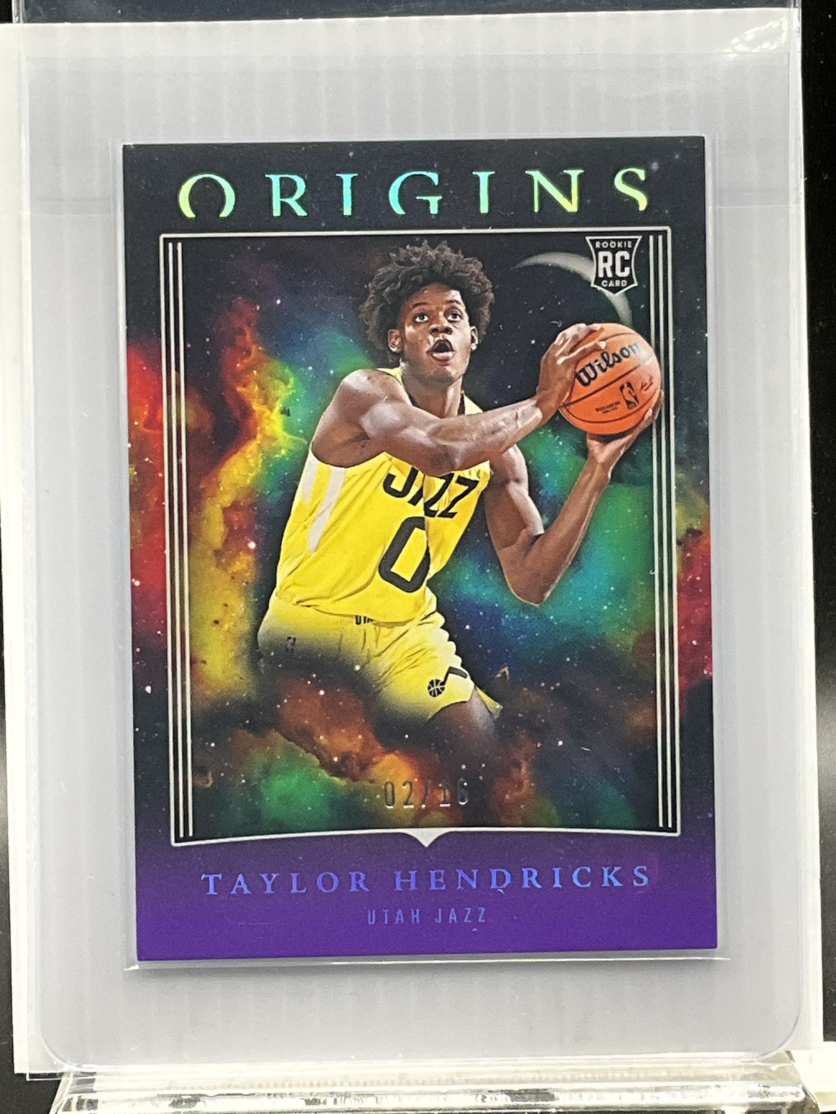 2023-24 Origins - Taylor Hendricks - Purple FOTL /16 - RC - 16989
