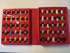 Vintage Mighty Beanz Lot of 50 in Series 2 Collector Case Binder Marvel Simpsons