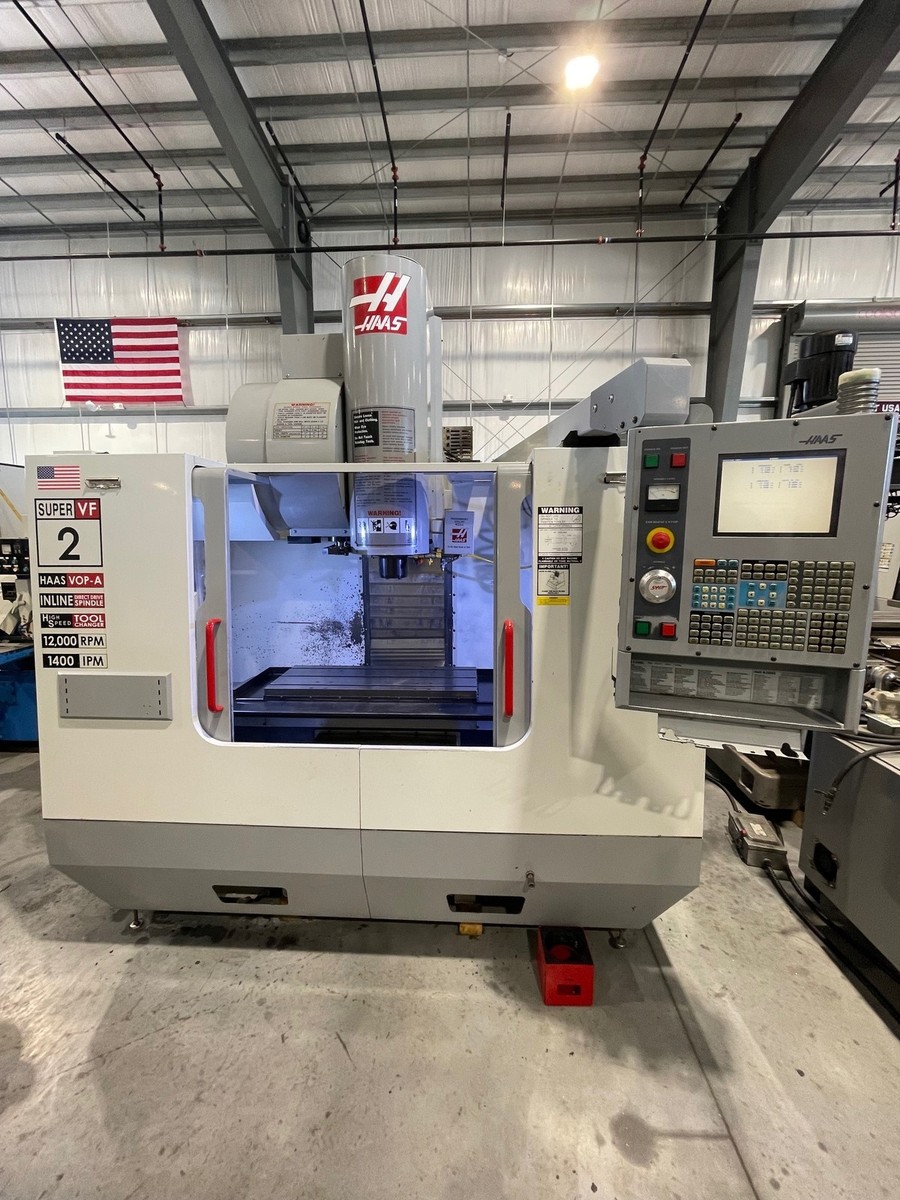 HAAS #VF-2SS CNC Vertical Machining Center 2003' SUPER SPEED USA
