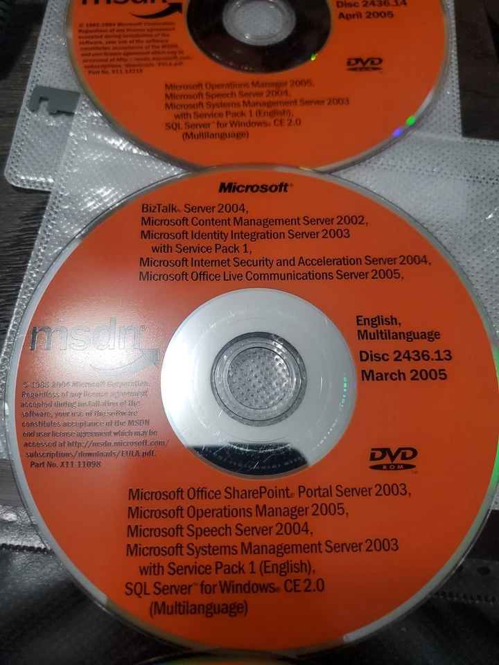 MSDN 2005 English, Multilanguage, Biz Talk  Server 2004... - Image 3 of 4