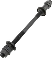 Bike Axle 190MM Bicycle Multiple Speed Rear Hub Axle 3/8 Inch Black 26 TPI Hub S