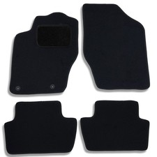 4-teiliges Velours Fußmatten Set für Citroen C4 1 2004 - 2010