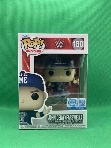 Funko Pop! WWE-John Cena (Farewell) - Fanatics (Exclusive) #180-New-Sold Out