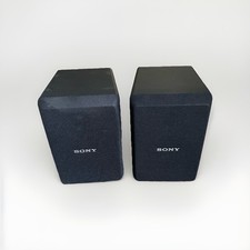 Sony SS-SR15 Surround Speakers Pair 8 Ohm 70W Tested Working Wall Mount