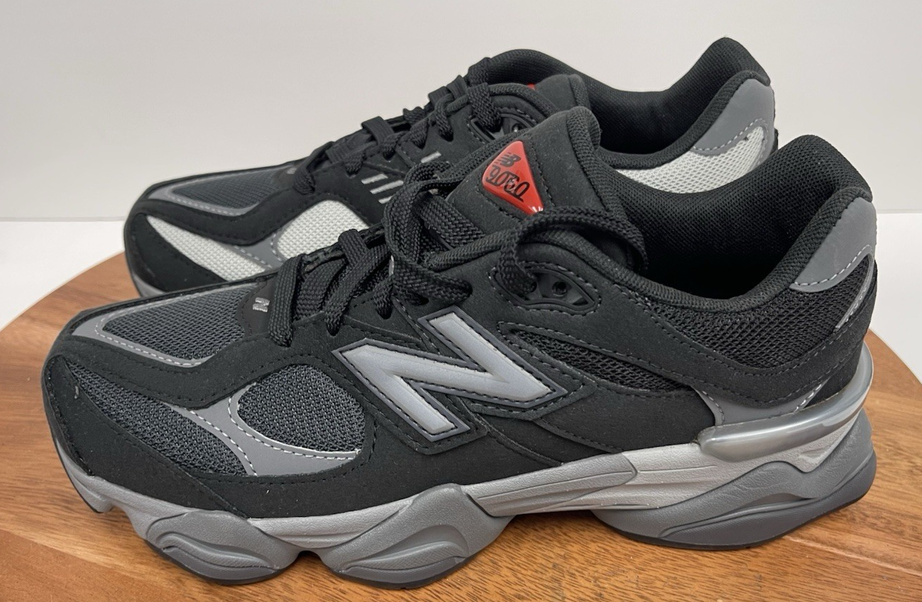 SAOLA New Balance 9060 "Black Castlerock" scuola elementare taglia GC9060BK taglia 7