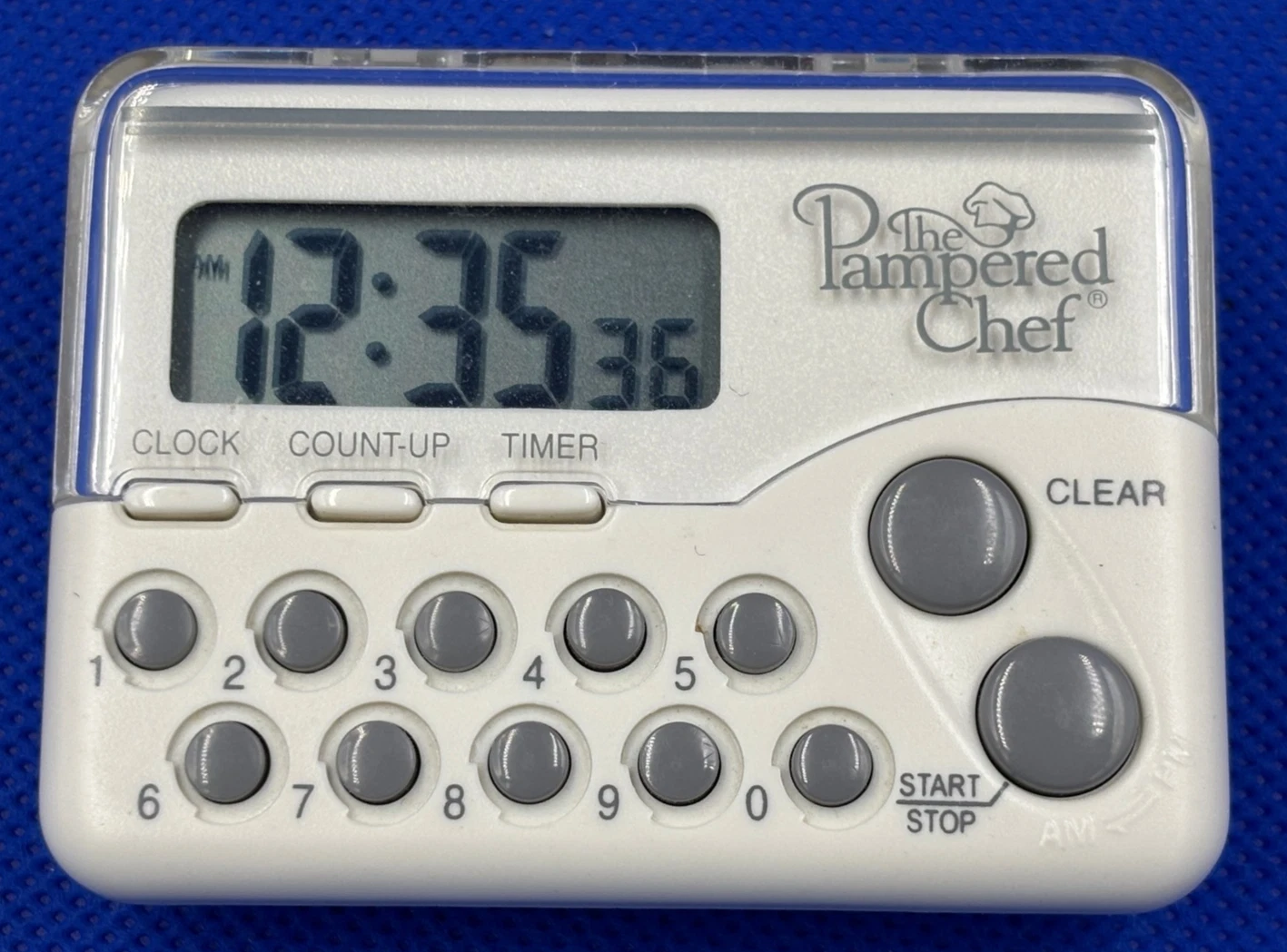 Pampered Chef Clock Timer #1900 Magnetic Clip / Stand – Works!
Opens in a new window or tab