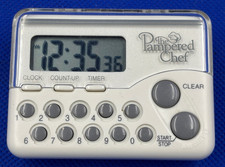 Pampered Chef Clock Timer #1900 Magnetic Clip...