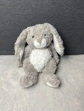 Adventure Planet Scruffy Soft Plush Buddies Rabbit Bunny Easter Gray 11 in tall