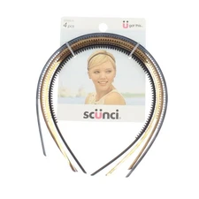 Scunci Headbands, 4 Ct