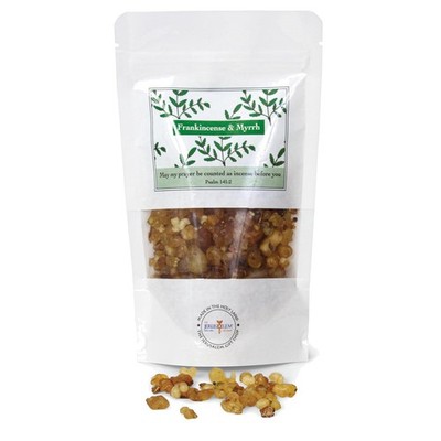 Traditional Jerusalem Frankincense & Myrrh - Calming Incense Gift Set for Home