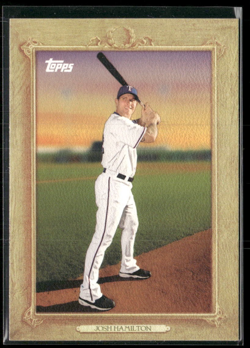 Josh Hamilton 2010 Topps Turkey Red #TR49 Texas Rangers