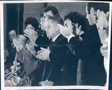 1974 Norfolk Correctional Institution Jimmy Hoffa Speech Event Photo 8x10