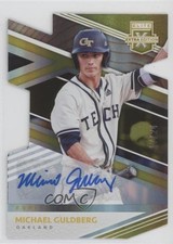 2020 Panini Elite Extra Edition 17/24 Michael Guldberg #105 Auto 15t1