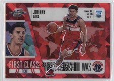 2022 Contenders Optic First Class Ticket Red Cracked Ice Prizm Johnny Davis 10j9