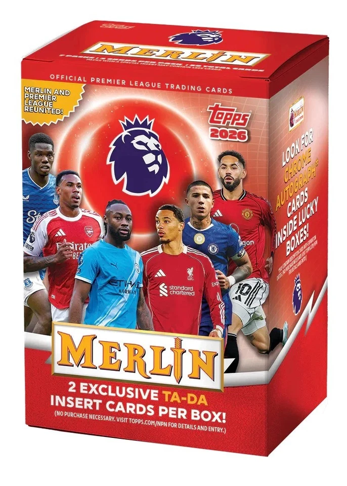 TOPPS MERLIN CHROME Premier League 25-26 - Value Box - Rip & Ship (Paynie) - Image 1 of 1