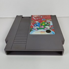 Bubble Bobble NES Nintendo Entertainment System Tested Working Free Ship