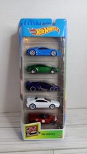 Hot Wheels 2021 HW Exotics Bugatti Lotus Aston Martin Jaguar Lamborghini 5 Pk