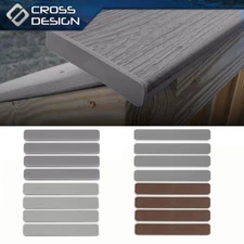 5.5” New Composite Decking boards End Cap 4-80pcs (4 pcs / Package)