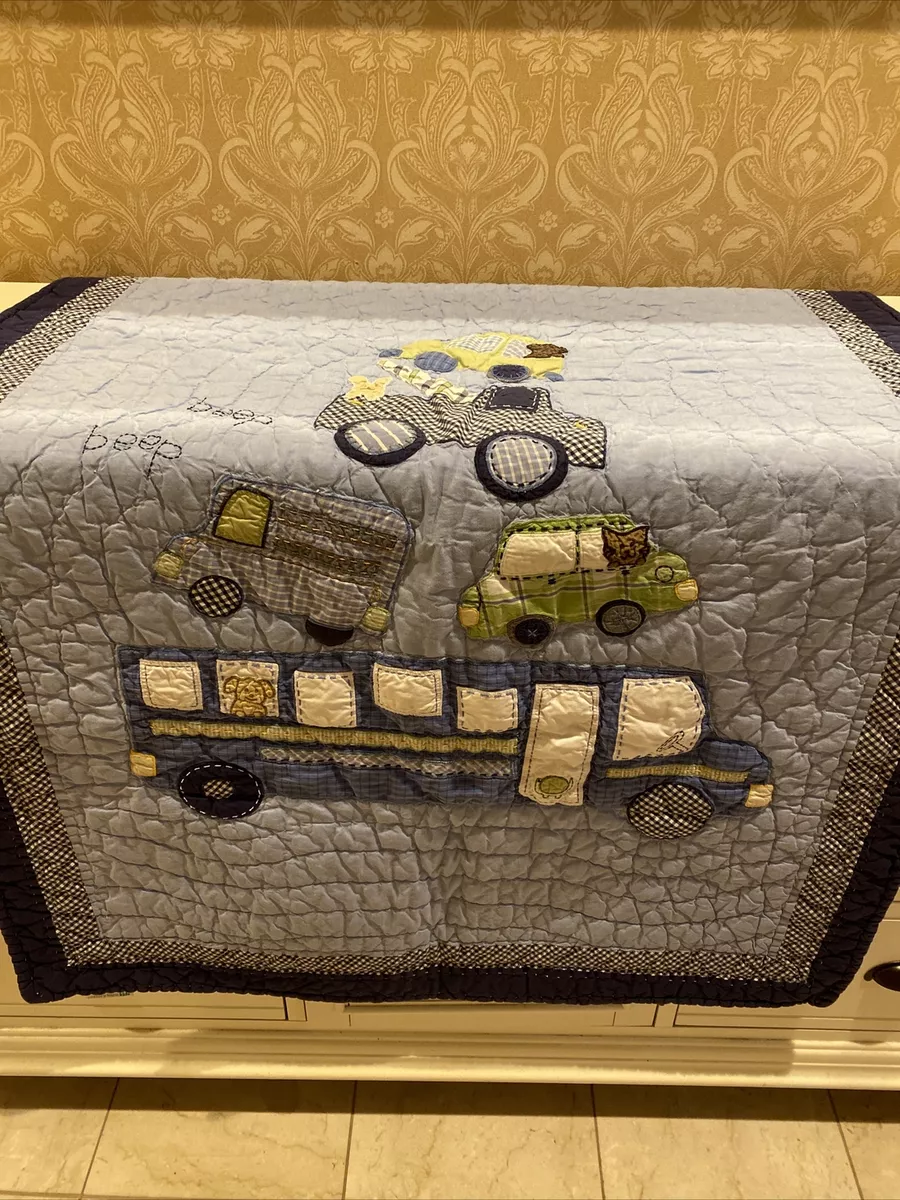 Pottery barn embroidered clearance blanket