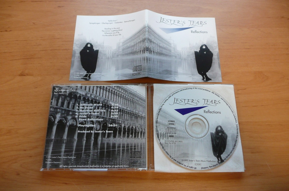 CD JESTER'S TEARS - REFLECTIONS / ROCKWERK RECORDS 1996 / PROG