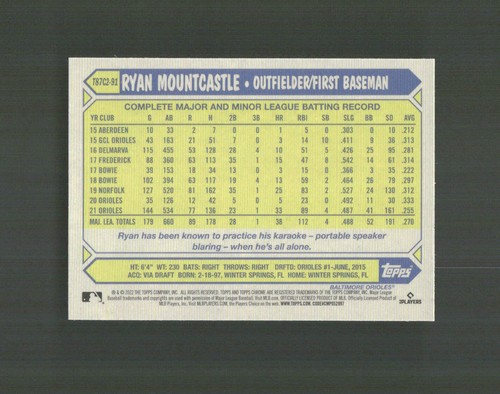 Rifrattori Mojo Topps Serie 2 Silver Pack 2022 scegli la tua carta - Acquista di più e risparmia - Foto 61 di 65