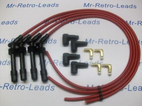 Red 8MM Performance Ignition Cable Kit C20XE 2.0 Astra Cavalier Great for Racing - Picture 1 of 4