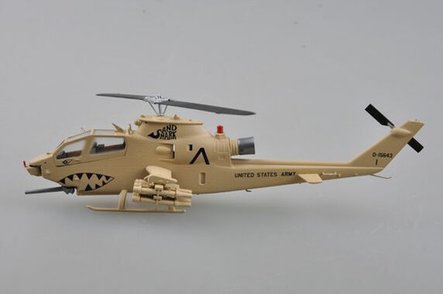 Easy Model 1/72 US Army AH-1F Sand Shark Helicopter Plastic Model #37099 - Picture 2 of 7