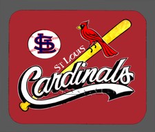 St Louis Cardinals Vintage Logo Mouse Pad Item 1174