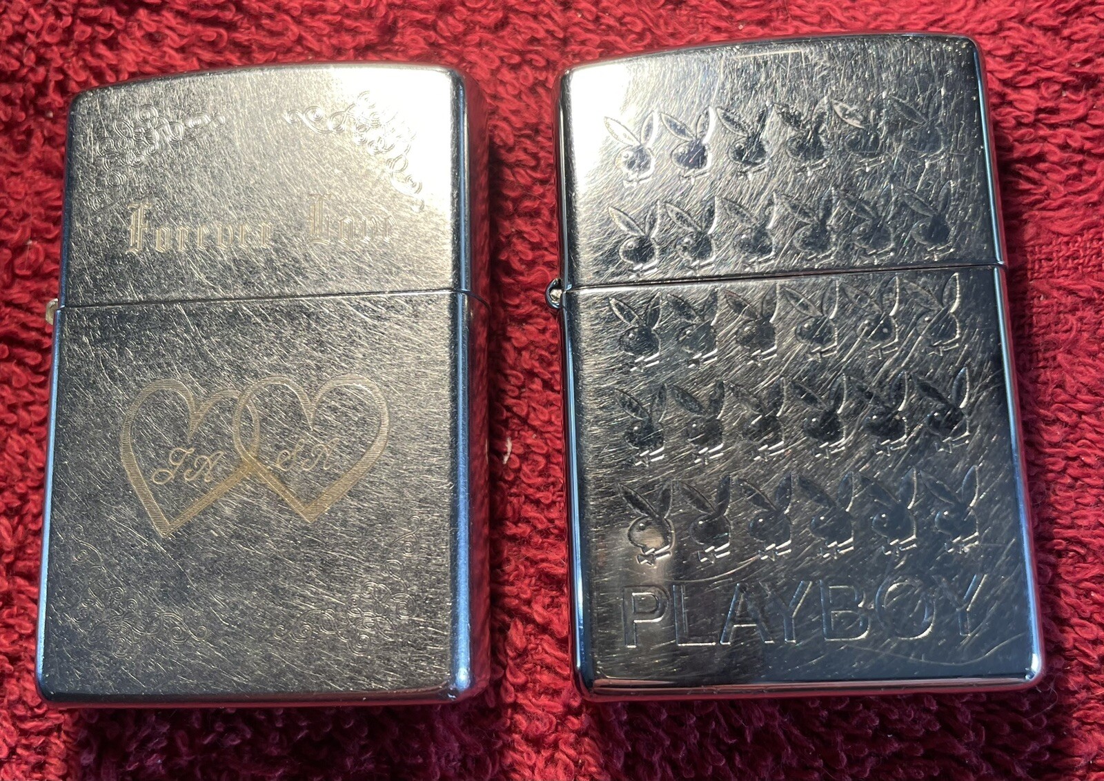 Two Vintage Zippo Lighters eBay
