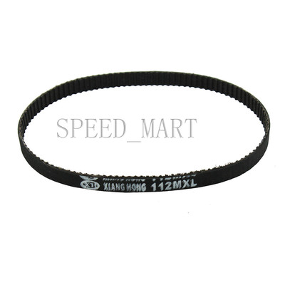 89MXL Timing Belt 112 Tooth Black Cogged Rubber Geared 6mm Width