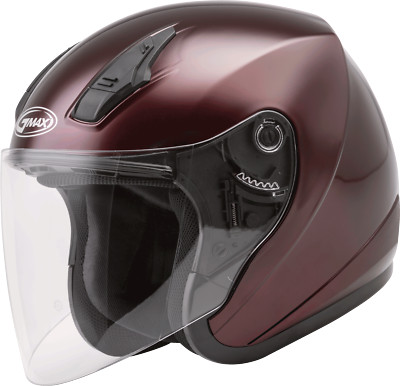 GMAX OF-17 Metallic Helmet XL Wine Red G317107N | eBay