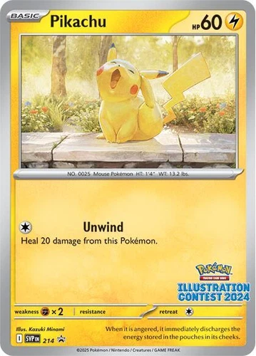 Pikachu 214 Sv: Scarlet & Violet Promo Cards