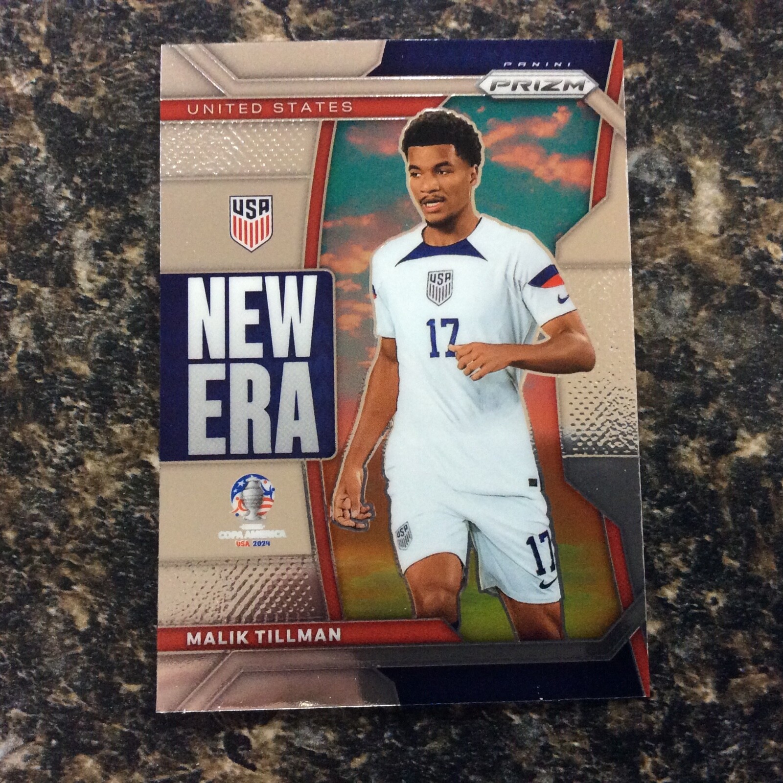 2024 Panini Prizm CONMEBOL Copa America - Malik Tillman New Era 