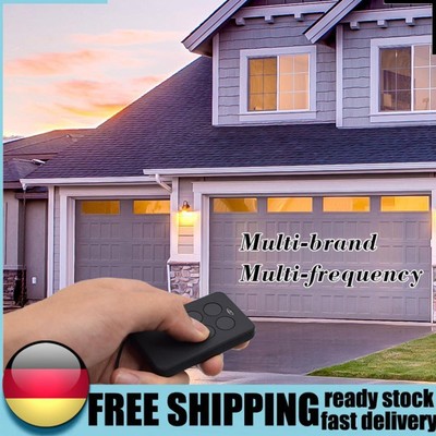 Multi Frequency 280-868MHZ Door Gate Opener Key Fob Fixed/Rolling/Learning Code