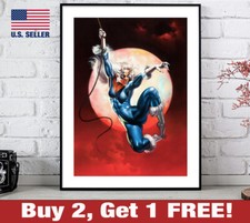 Marvel Black Cat Poster 18" x 24" Print Spider-Man Wall Art Retro 90s 2