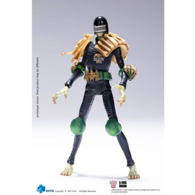 Judge Death figurine 1/18 Exquisite Mini 2000 AD Hiya Toys 10 cm