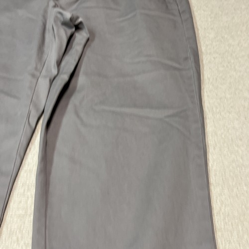 J. Crew Chino Pants Men 35/32 Light Gray Flat Front College City Prep Pants - Picture 3 of 23
