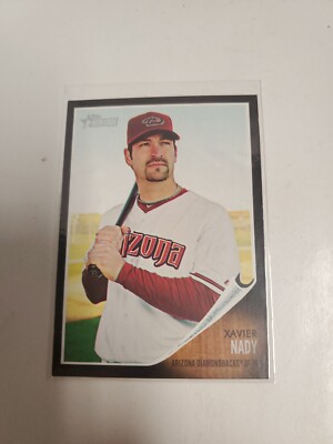 2011 Topps Heritage #C51 Xavier Nady