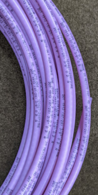 Eaton Synflex 3270 Eclipse Type B Truck Air Brake Hose Tube 3/8'' Purple 500 FT