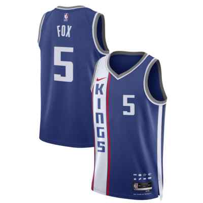 De'Aaron Fox Sacramento Kings Nike City Edition Swingman Jersey