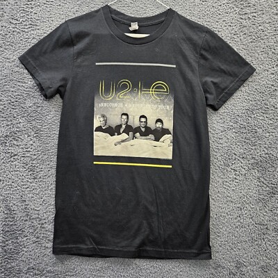 U2 T Shirt Concert Innocence Experience American Apparel Girls XL 16.5'' Chest