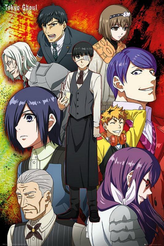 Tokyo Ghoul : Group - Maxi Poster 61 x 91.5 cm new and sealed